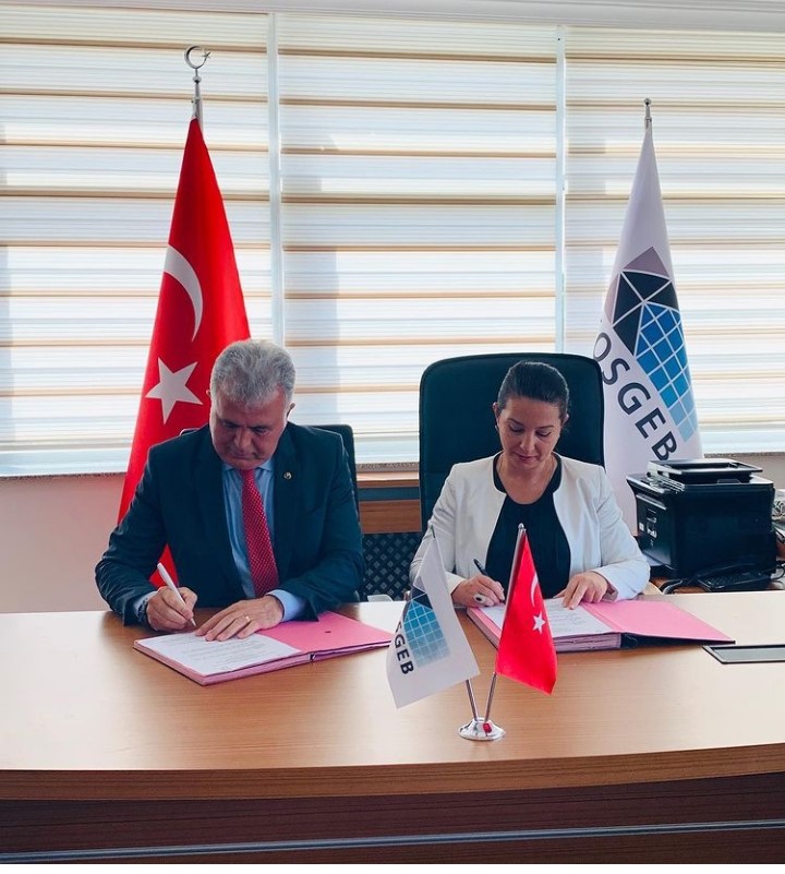Ankara Çankaya Kosgeb Müdürü Sayın Ayşe Yeşim Çepni ile Protokol İmzalandı