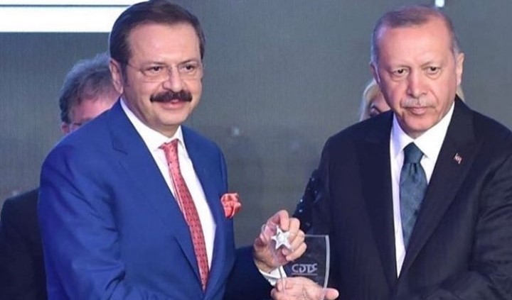 TOBB Başkanı M. Rifat Hisarcıklıoğlu'nu Tebrik Ederiz