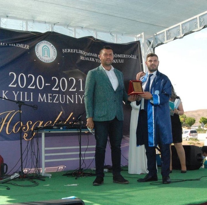  Ankara Yıldırım Beyazıt Üniversitesi Şereflikoçhisar Berat Cömertoğlu Meslek Yüksekokulu Mezuniyet Töreni
